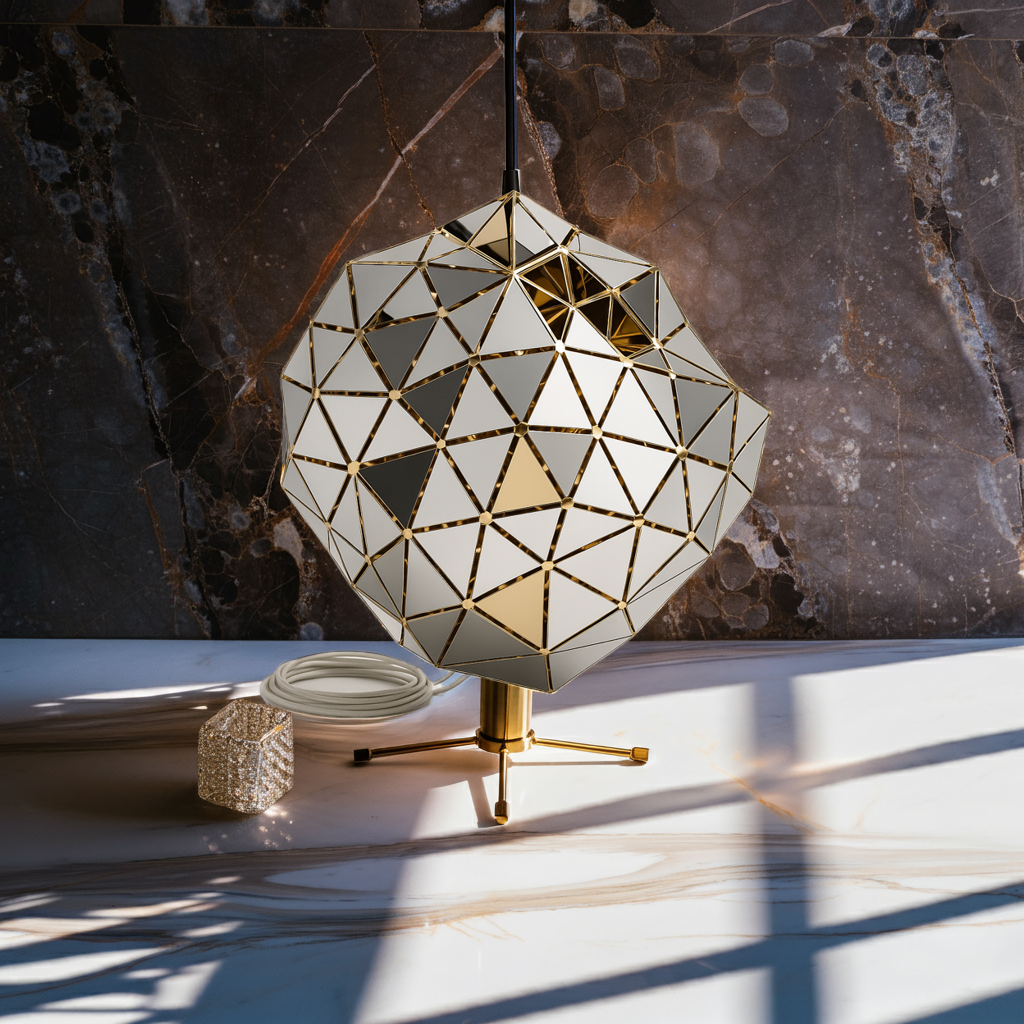 Geometrical Chandelier – Let There Be (Stylish) Light!